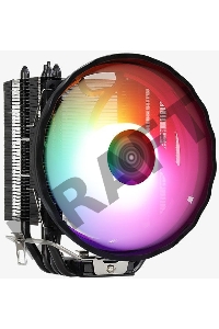 Устройство охлаждения(кулер) Aerocool Rave 4 Soc-AM4/1151/1200/1700 4-pin 18-27dB Al+Cu 130W 570gr LED Ret