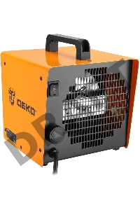 Тепловая пушка электрическая Deko DKIH3300 3300Вт желтый/черный