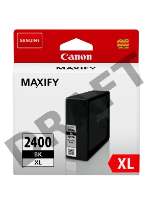 Картридж струйный CANON PGI-2400XL черный, 2500 стр., для MAXIFY iB4040/МВ5040/МВ5340