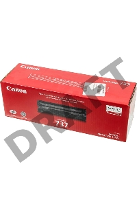 Тонер-картридж Canon 737 (9435B004) черный, 2400 стр., для i-Sensys MF211/212/216/217/226/229