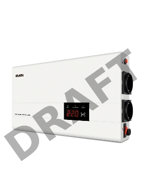 Сетевые фильтры SVEN Стабилизатор напряжения AVR SLIM-2000 LCD