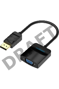 Адаптер-переходник Vention DisplayPort 20M > VGA 15F