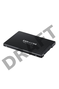 Накопитель Samsung SSD Server PM883, 960 GB; Serial ATA 6.0 Gbps; 2.5 Inch; Seq. Read 550 MB/s; Seq. Write 520 MB/s; Ran. Read 98 KIOPS; Ran. Write 25 KIOPS; 3Yrs