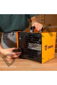 Тепловая пушка электрическая Deko DKIH3300 3300Вт желтый/черный