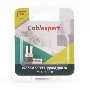 Переходник Cablexpert APL-FTVM-02, F (мама) / TV (папа), 90 градусов, блистер