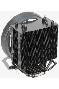 Устройство охлаждения(кулер) Aerocool Rave 4 Soc-AM4/1151/1200/1700 4-pin 18-27dB Al+Cu 130W 570gr LED Ret