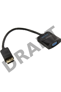 Адаптер-переходник Vention DisplayPort 20M > VGA 15F