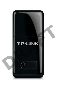 Сетевой адаптер TP-Link SOHO TL-WN823N Беспроводной USB мини адаптер 300Мбит/с стандарта N c кнопкой QSS(Realtec)