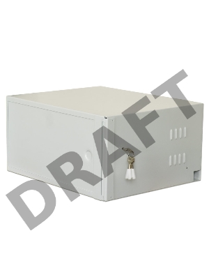 Шкаф антивандальный телекоммуникационный настенный 9Uпенального типа (600*500), [ ШРН-А-9.500 ]