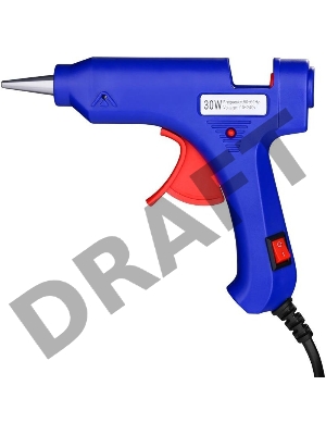 Клеевой пистолет Deko DKGG30 30Вт SET4 30Вт 5гр/мин стерж.:7мм