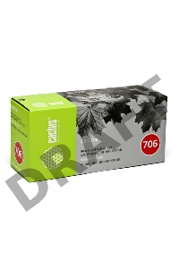 Картридж Cactus CS-C706 для принтеров Canon MF65XX,5000стр