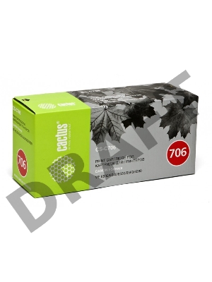 Картридж Cactus CS-C706 для принтеров Canon MF65XX,5000стр