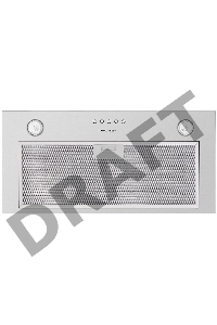 Вытяжка встраиваемая Maunfeld Crosby SINGL 60 нержавеющая сталь управление: кнопочное (1 мотор)