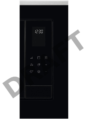 Встраиваемая микроволновая печь ELECTROLUX LMS4253TMX / с грилем, объем 25 л., высота 390 мм, цвет черный/нерж. Сталь