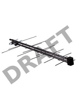 ТВ антенна наружная «Активная» для цифрового ТВ DVB-T2, RX-424 REXANT