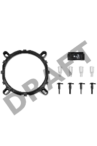 Устройство охлаждения(кулер) Aerocool Rave 4 Soc-AM4/1151/1200/1700 4-pin 18-27dB Al+Cu 130W 570gr LED Ret