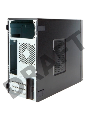 Корпус Mini Tower InWin EFS052 Black 450W RB-S450HQ7-0  U3*2 +A(HD)+ front fan holder+ Screwless mATX