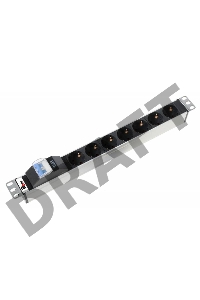 Блок распределения питания ЦМО R-16-7S-A-440-K гор.размещ. 7xSchuko базовые 16A C14