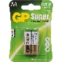 Батарейка GP 15A(CR2)-UE2/U2 AA SUPER (2 шт. в уп-ке) цена  за блистер