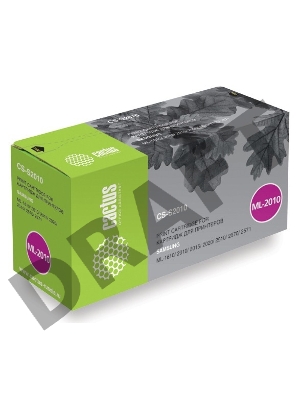 Тонер Картридж Cactus CS-S2010 черный для Samsung ML-1610/2010/2015/2020/2510/2570/2571 (3000стр.)