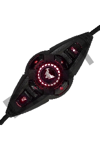 Гарнитура игровая CROWN CMGH-3100 Black&red