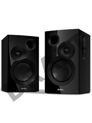 Колонки SVEN SPS-635, чёрный, акустическая система 2.0, мощность 2x20 Вт(RMS) SVEN SPS-635, чёрный, акустическая система 2.0, мощность 2x20 Вт(RMS)	