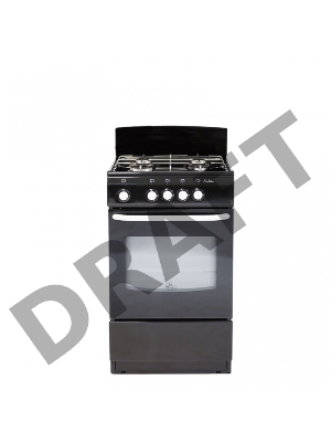Плита Газовая De Luxe 5040.38г черный