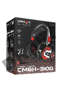 Гарнитура игровая CROWN CMGH-3100 Black&red