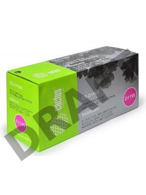 Тонер Картридж Cactus CS-D119S черный Samsung ML-1610/1615/1620/1625 ML-2010/2015/2020/2510/2570/257