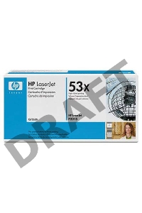 Тонер-картридж HP Q7553X черный для LaserJet P2015 7000 стр.