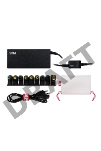 Универсальный блок питания для ноутбуков STM BLU90 90Вт, USB