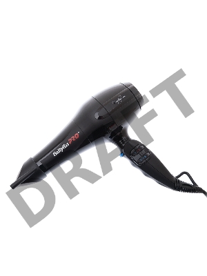 Фен Babyliss Pro PRODIGIO IONIC 2300Вт черный