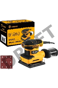 Вибро шлифовальная машина Deko DKS400 400Вт