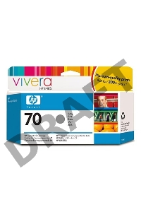 Картридж струйный HP №70 C9450A серый для HP DJ Z2100/Z3100 (130мл)