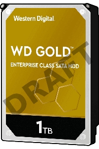 Жесткий диск Western Digital SATA 1TB 7200RPM 6GB/S 128MB GOLD WD1005FBYZ WDC 3.5