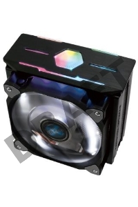 Кулер ZALMAN CNPS10X OPTIMA II BLACK, 120mm LED FAN, 4 HEAT PIPES, 4-PIN PWM, 1500 RPM, 27DBA, HYDRAULIC BEARING, FULL SOCKET SUPPORT