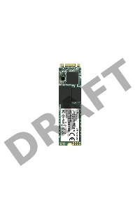 Твердотельный диск 2TB Transcend MTS830, M.2 2280, SATA, 3D TLC, with DRAM [R/W - 560/520 MB/s]