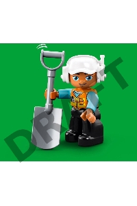 Конструктор Lego Duplo Бульдозер (элем.:10) пластик (2+) (10930)