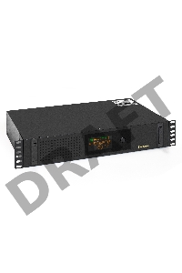 ИБП ExeGate ServerRM UNL-1000.LCD.AVR.2SH.3C13.USB.2U <1000VA/650W, Color LCD, AVR, 2*Schuko+3*C13, USB, 2U, установка в стойку, Black>