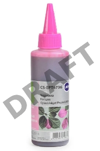 Чернила Cactus CS-EPT6736 светло-пурпурный (100мл) Epson L800
