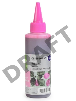 Чернила Cactus CS-EPT6736 светло-пурпурный (100мл) Epson L800