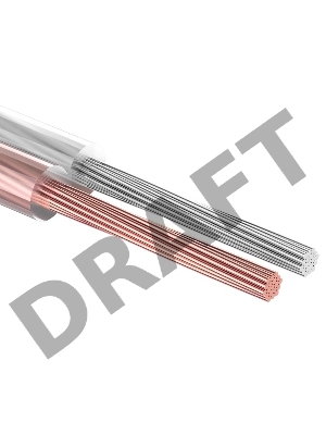 Rexant 01-6308 Кабель акустический, 2х2.50 мм2, прозрачный SILICON, 100 м.  