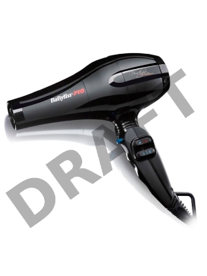 Фен Babyliss Pro PRODIGIO IONIC 2300Вт черный