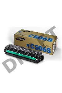 Тонер-картридж Samsung CLT-C506S/SEE голубой для Samsung CLP-680/CLX-6260 (1500стр.)
