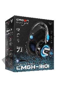 Гарнитура игровая CROWN CMGH-3101 Black&blue