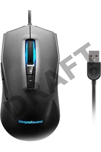 Мышь Lenovo IdeaPad Gaming M100 RGB графитовый оптическая (3200dpi) USB2.0 (7but)
