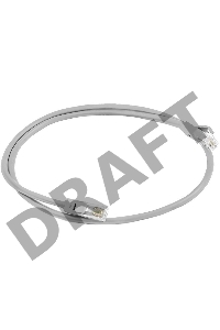 Патч-корд Greenconnect прямой, малодымный LSZH 1.0m UTP кат.6, серый, 24 AWG, литой, ethernet high speed, RJ45, T568B, GCR-50740 Greenconnect Патч-корд прямой, малодымный LSZH 1.0m UTP кат.6, серый, 24 AWG, литой, ethernet high speed, RJ45, T568B, GCR-507