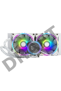 Система охлаждения Cooler Master ML240 ILLUSION White Edition 27mm wide radiator,120mm ARGB Gen2 fan*2,Pump ARGB Gen 2 LED