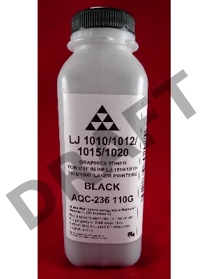 Тонер HP LJ 1010/1012/1015/1018/1020 (фл.110г.) (AQC-США фас России)