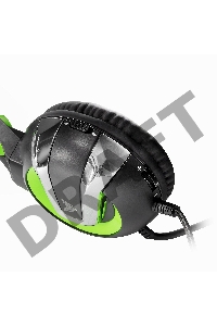 Гарнитура игровая CROWN CMGH-3102 Black&green